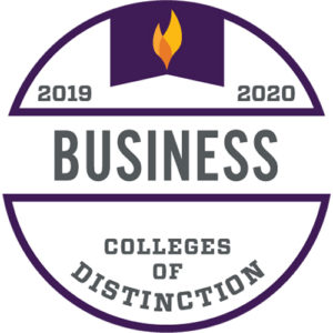 Colleges of Distinction logo Business 2019-2020
