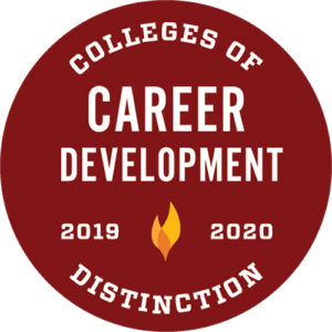 Colleges of Distinction logo Career Development 2019-2020