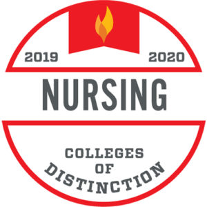 Colleges of Distinction logo Nursing 2019-2020