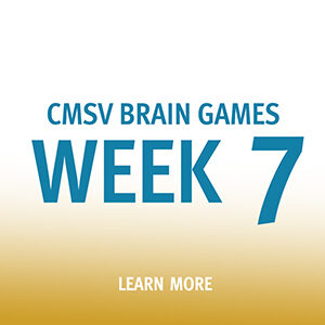 Button saying "Brain Games Week 7"