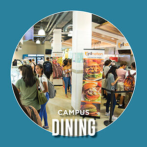 Button saying "Campus Dining"