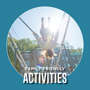 Button saying "Family-Friendly Activities"