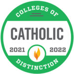 Colleges of Distinction Catholic badge