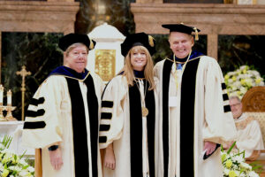 Dr. Susan R. Burns with Trustees