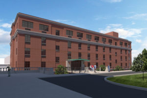 Rendering of new Mount Saint Vincent residence hall.