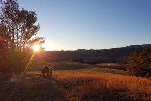 Sunset in West Virginia