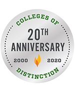 Colleges of Distinction 20th Anniversary 2000 to 2020