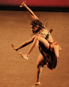 BalaSole dancer on stage. 
