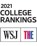 2021 College Rankings WSJ badge