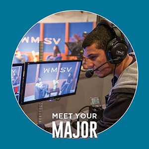 Button saying "Meet Your Major"