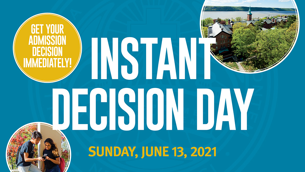 Instant Decision Accepted Hub May 28 College of Mount