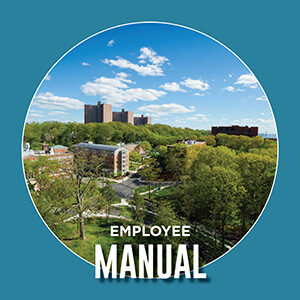Button saying "Employee Manual"