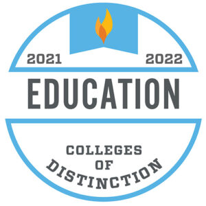 Colleges of Distinction Education Badge