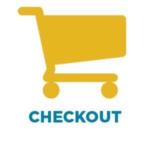 Graphic saying "Checkout"