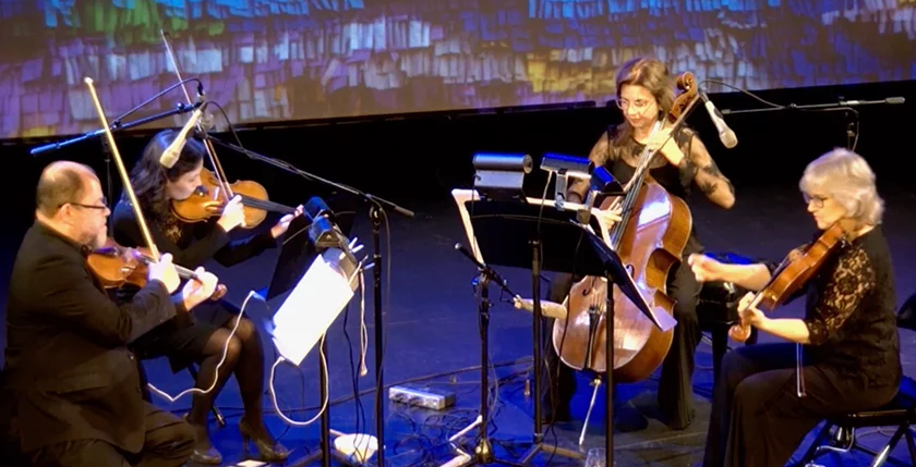 Bronx Arts Ensemble String Quartet in concert