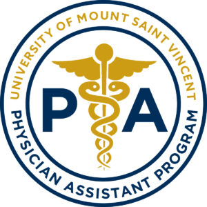 University of Mount Saint Vincent Physician Assistant Program Patch Logo